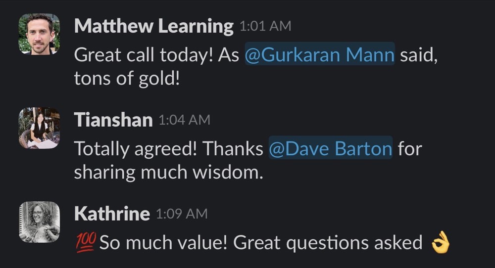 Past Beyond the Sale client result or testimonial screenshot