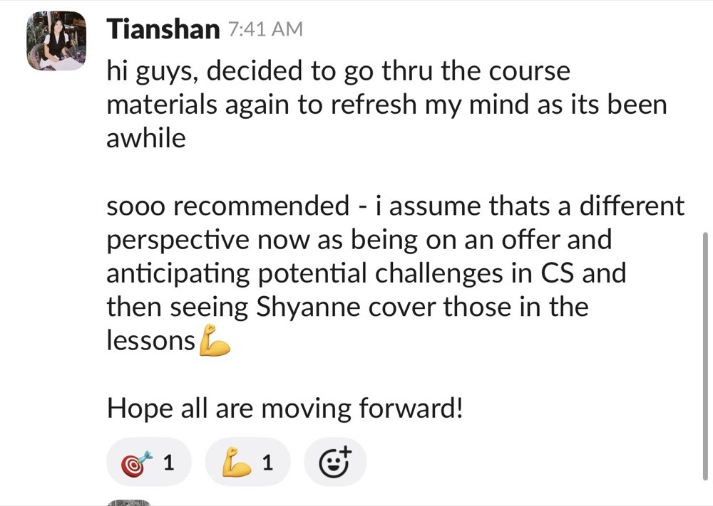 Past Beyond the Sale client result or testimonial screenshot
