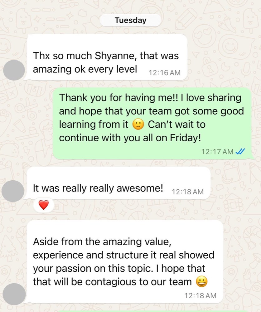 Past Beyond the Sale client result or testimonial screenshot