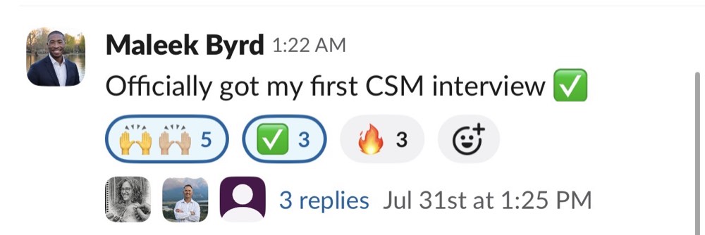 Past Beyond the Sale client result or testimonial screenshot