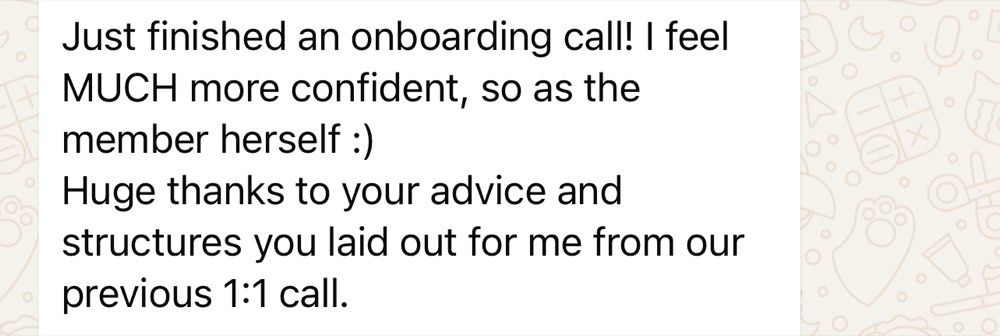 Past Beyond the Sale client result or testimonial screenshot